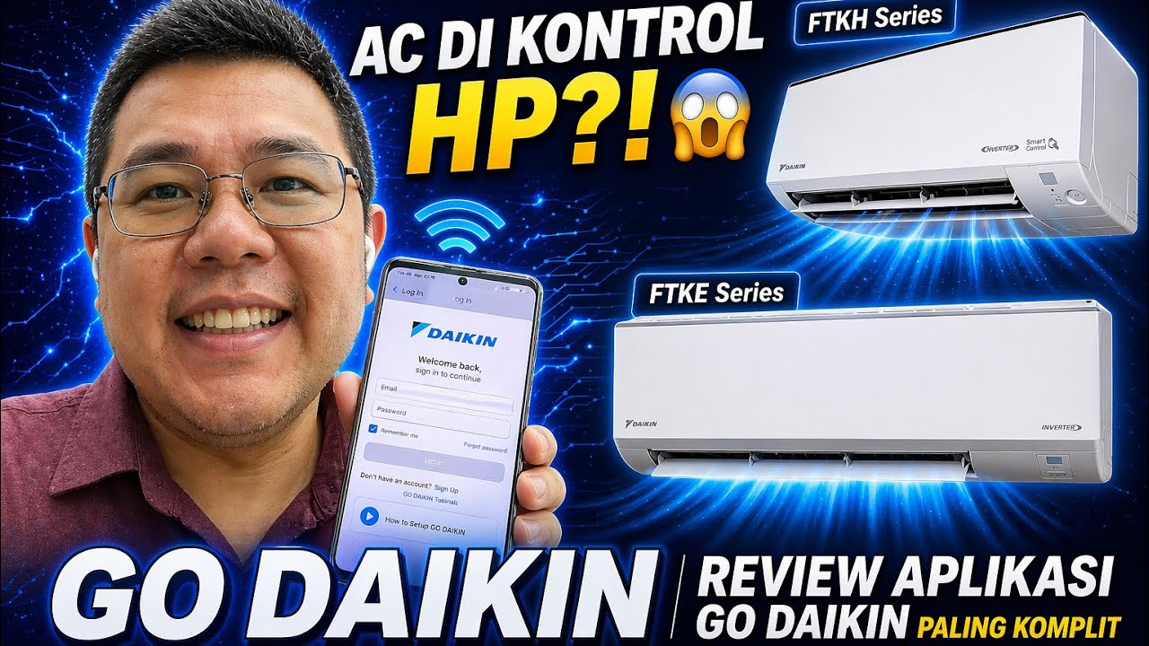 Review aplikasi Go Daikin paling komplit. Bisa apa aja sih Go Daikin itu?