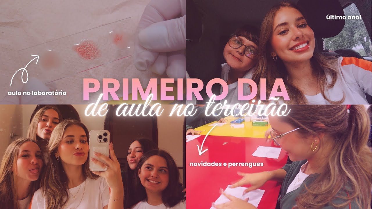 MEU PRIMEIRO DIA DE AULA 2026 | reencontro com as amigas e acidente inesperado!!  - Luiza Vinco