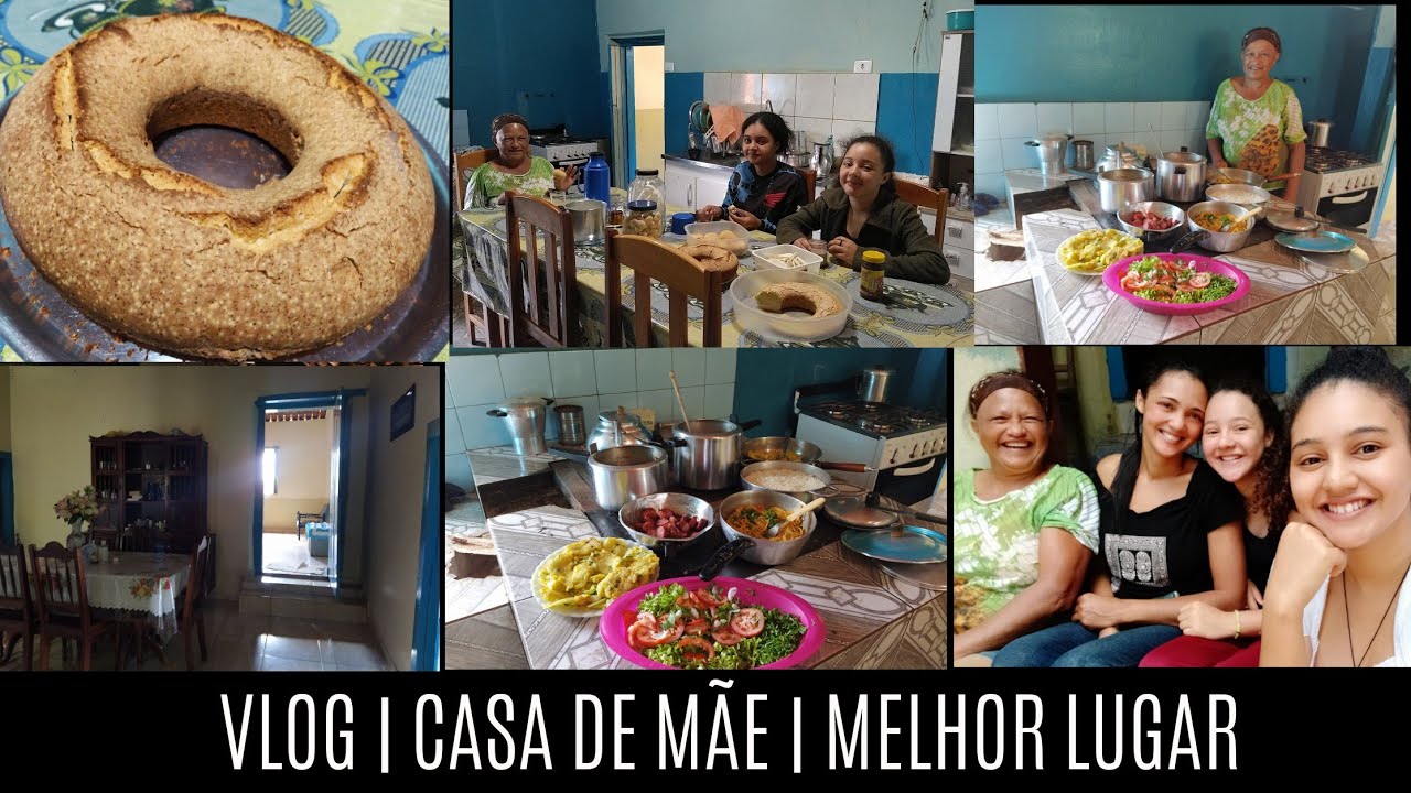 FAZENDO FAXINA PRA MÃE | TOUR PELO QUINTAL | ELA FEZ BREVIDADE E ALMOÇO PRA NÓS