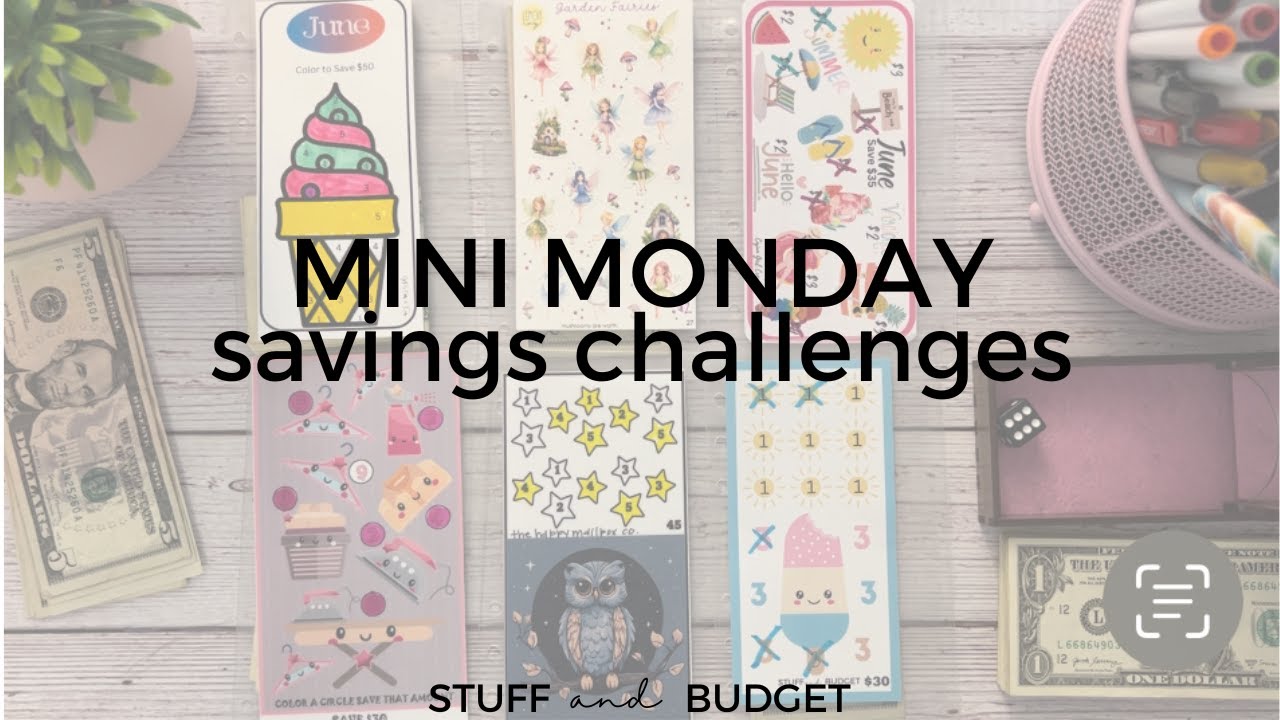 Mini Monday Savings Challenges 🌶