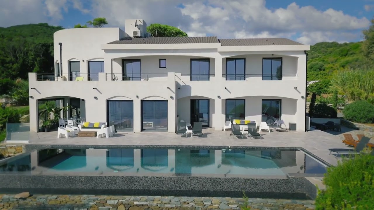 VILLA TOUR | Stunning 5-star design villa (Corsica-4k)
