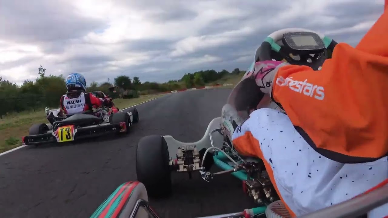 KZ2 testing at Fulbeck - 22 August 2025 on Formula K with MK Racing