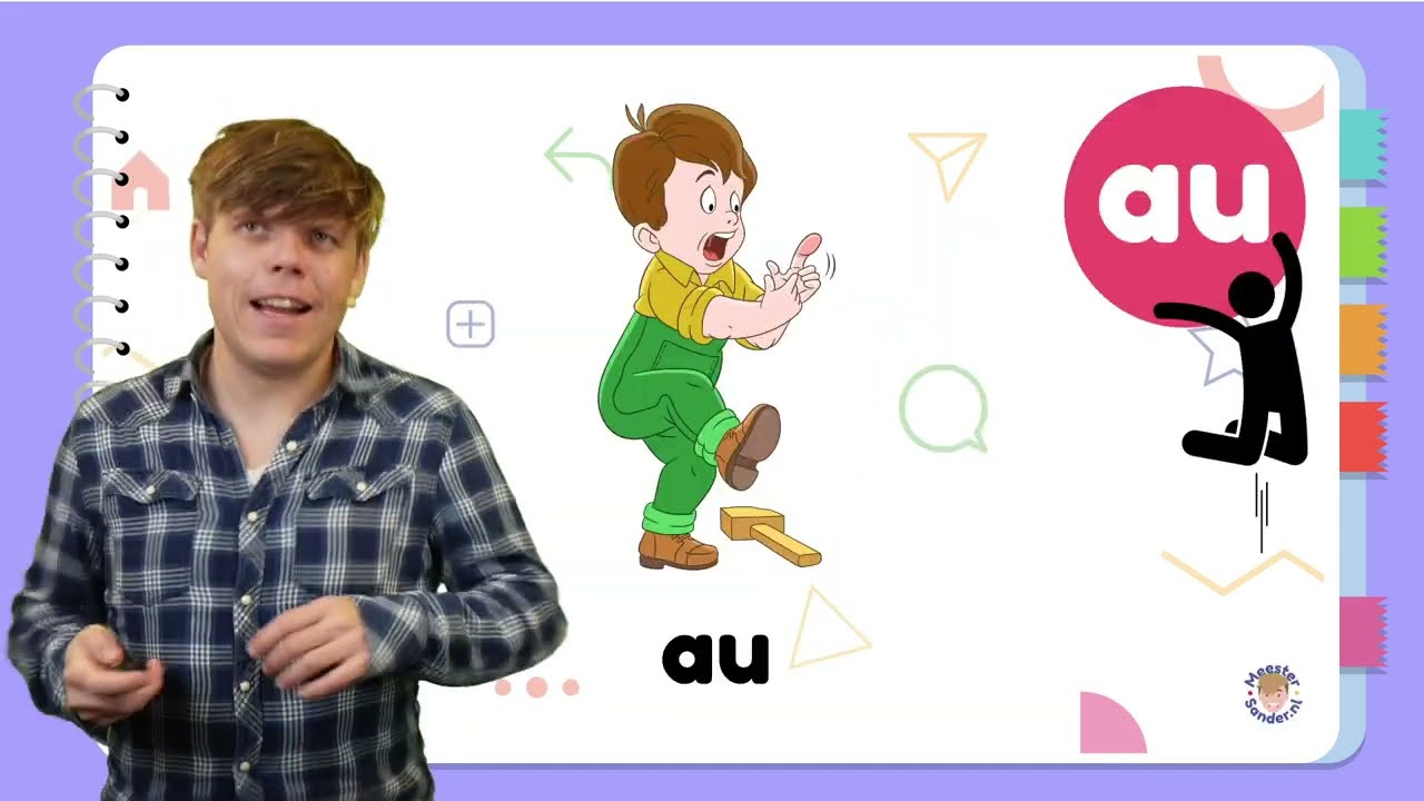 Letter van de week - AU - Bewegend leren met Meester Sander