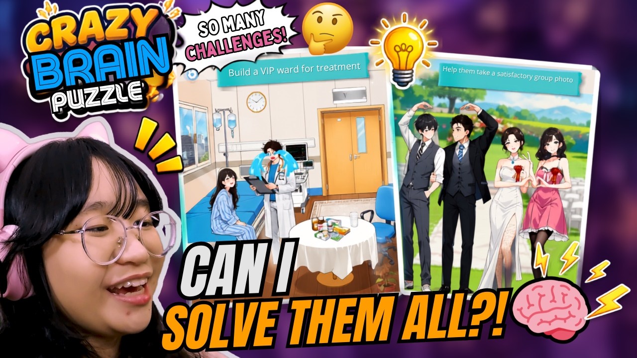 Can I Solve Them All?! - Crazy Brain Puzzle