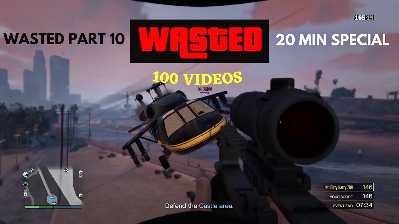 Gta 5 Online. Wasted Moments Part 10
