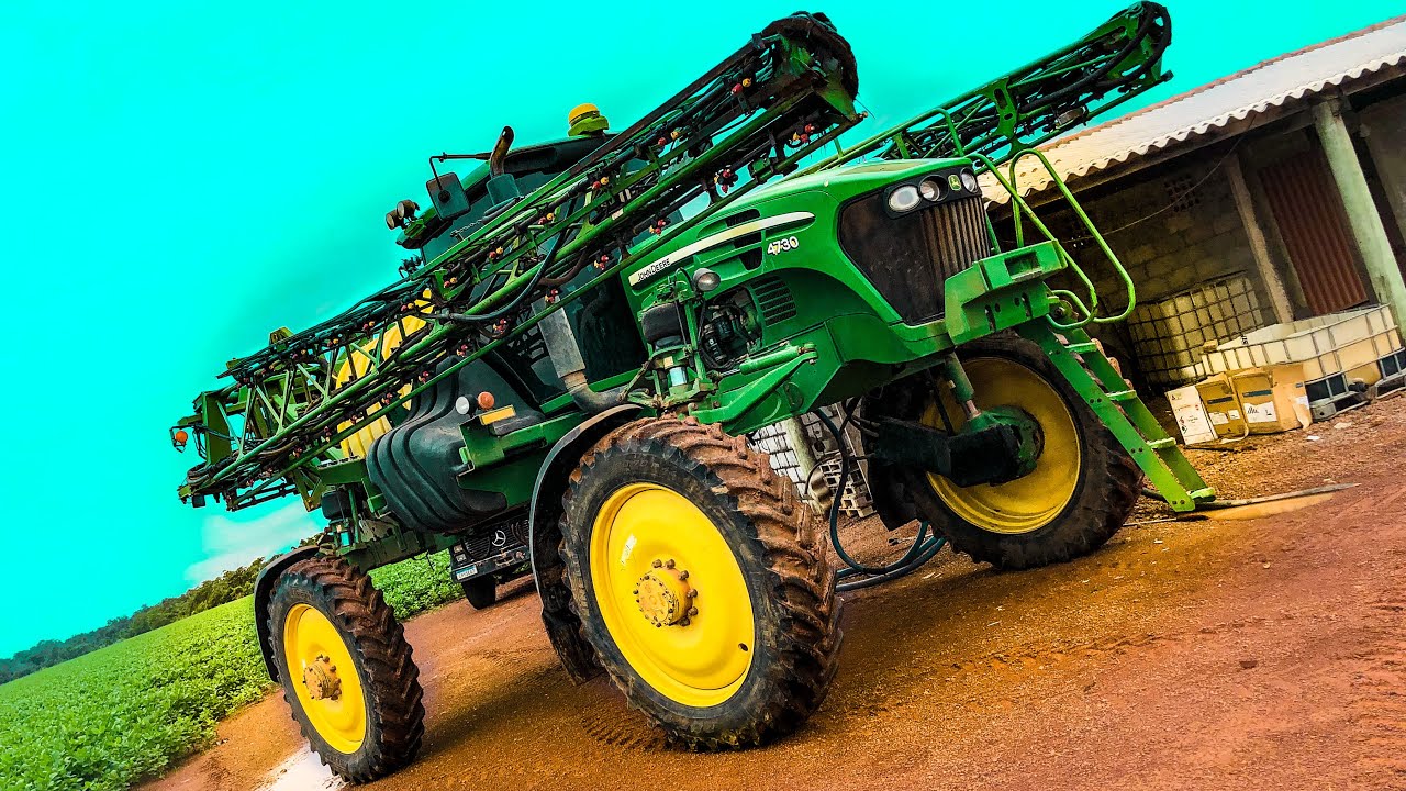 COMO OPERAR UM JOHN DEERE 4730!
