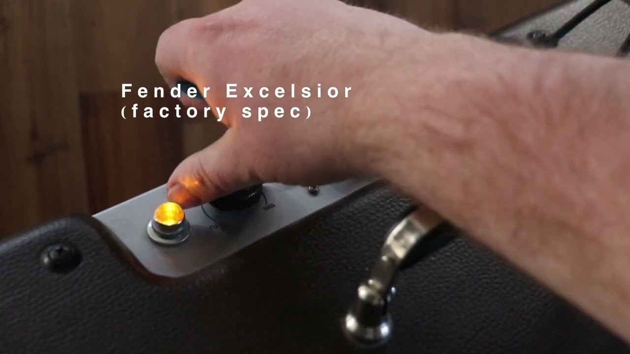 Fender Excelsior with mods