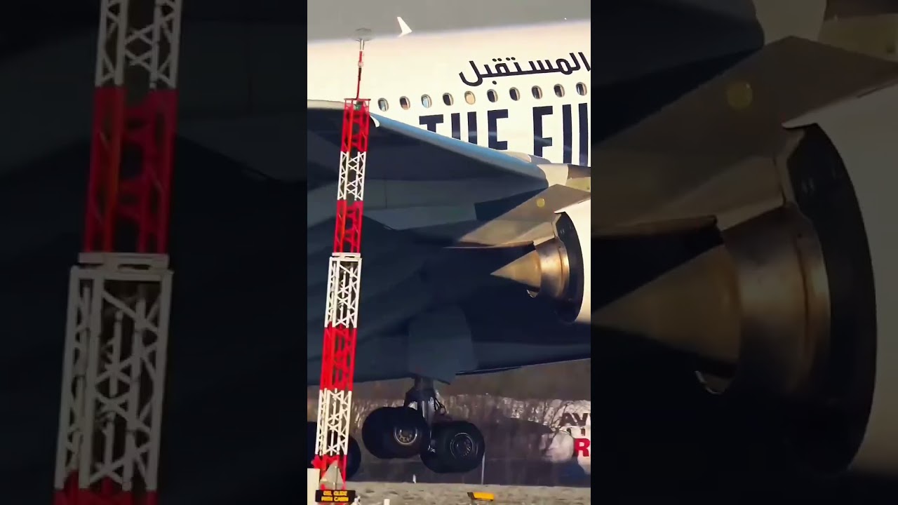 Warum halten Flugzeugreifen bei der Landung so extreme Kr&auml;fte aus