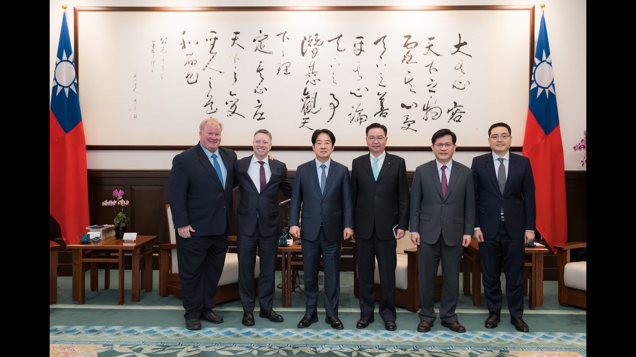 20250217 總統接見「美國前白宮副國安顧問博明乙行」