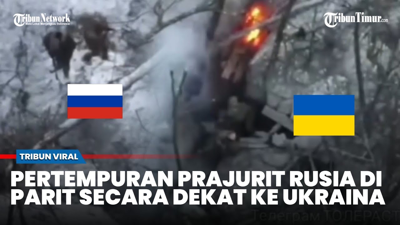Bentrokan Jarak Dekat Rusia–Ukraina, Parit Jadi Lokasi Ledakan Intens
