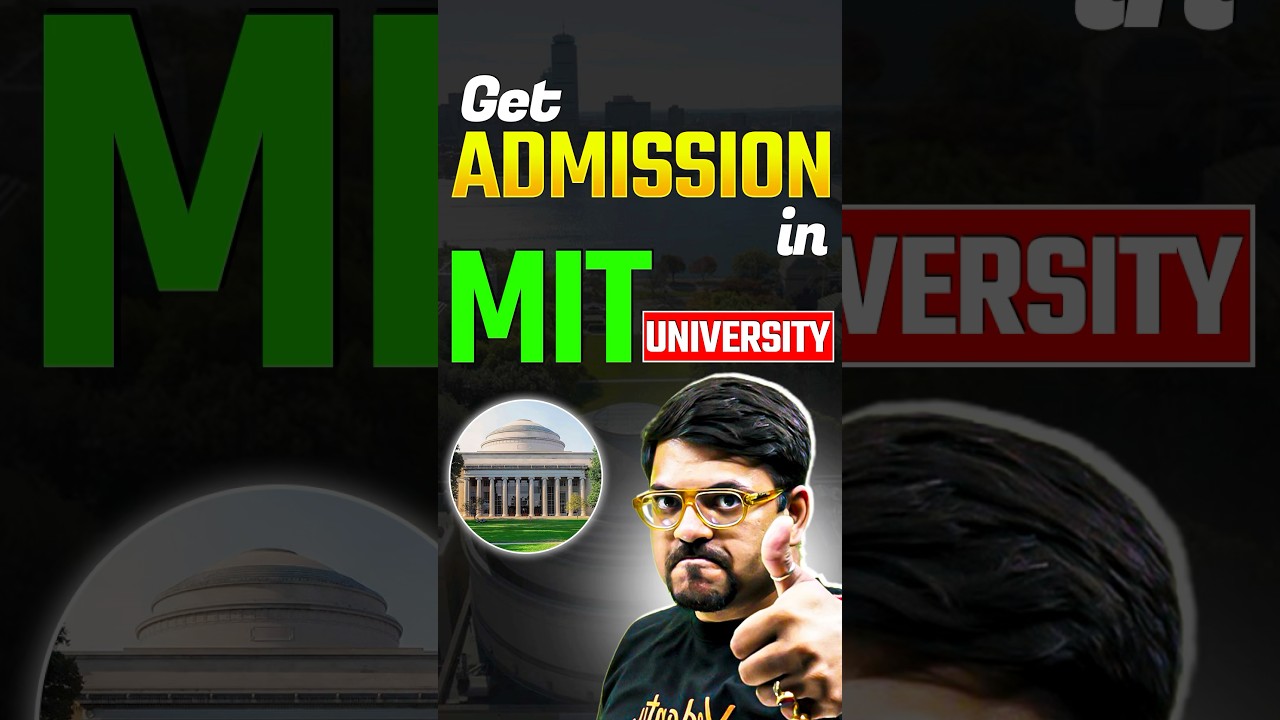 MIT Admissions Tips for International Students 🏰 #studyabroad #mit #harshsir #shorts #viralshorts