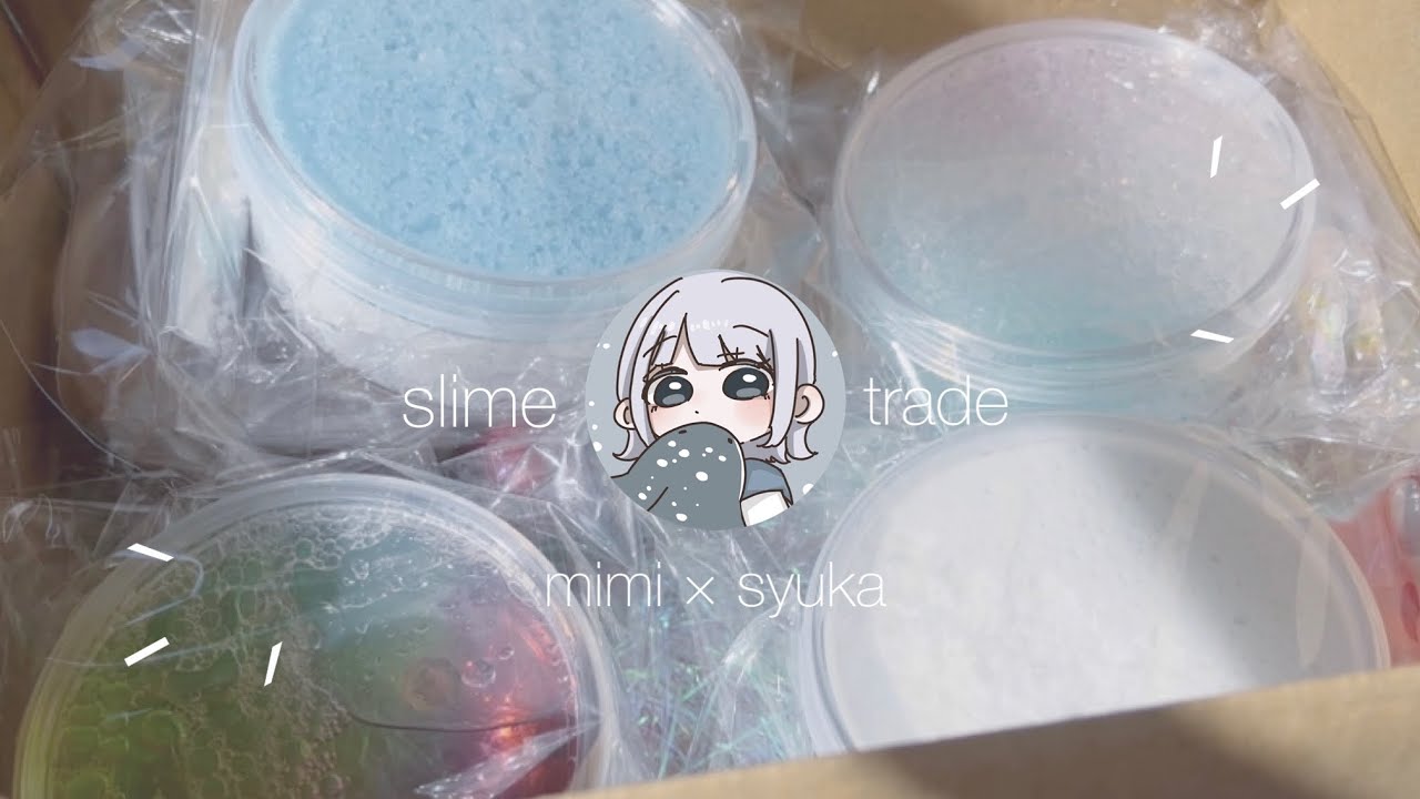 りなちゃんとスライムトレードした📦