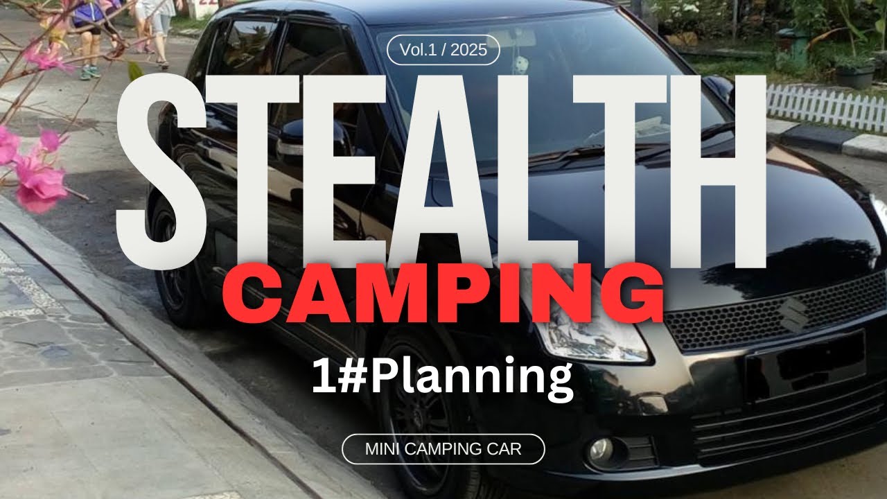 I Build My Stealth Camping Car Suzuki Swift GT2 Planning and Fitting