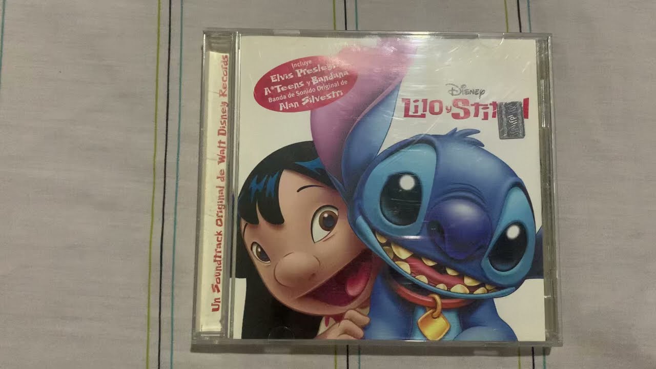 Lilo & Stitch soundtrack cd unboxing