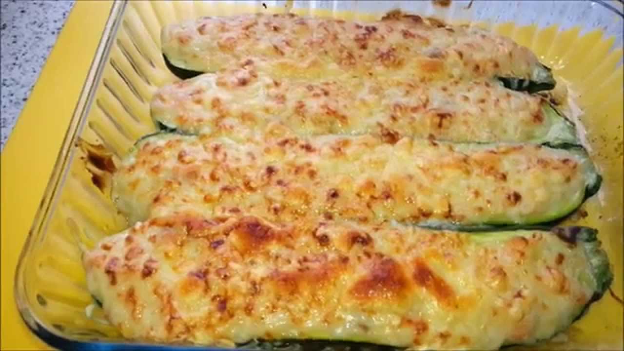 CALABACINES RELLENOS DE SALMÓN AHUMADO