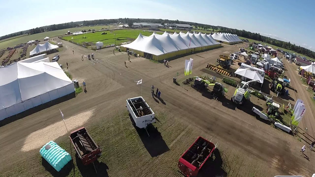 DMZ Aerial at Farm Tech Days 2014
