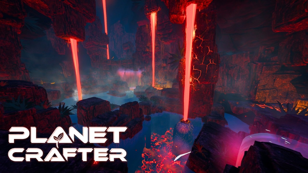 Lava Area Exploration - Planet Crafter System Terraforming 38