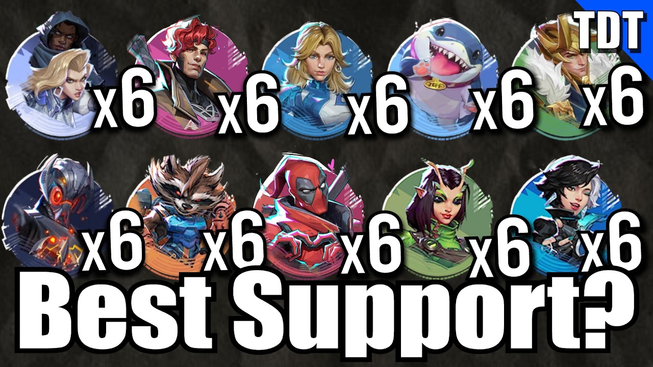Who Is the Strongest Six-Stacked Support in Season 6?