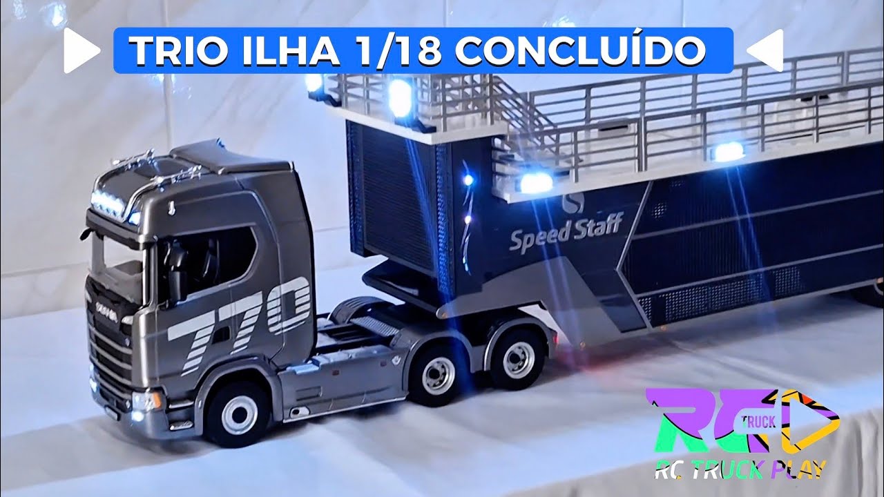MINI TRIO ILHA 1/18 100% CONCLUÍDO 