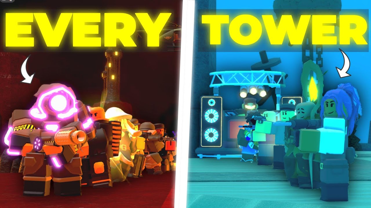 I used EVERY tower in PVP mode...