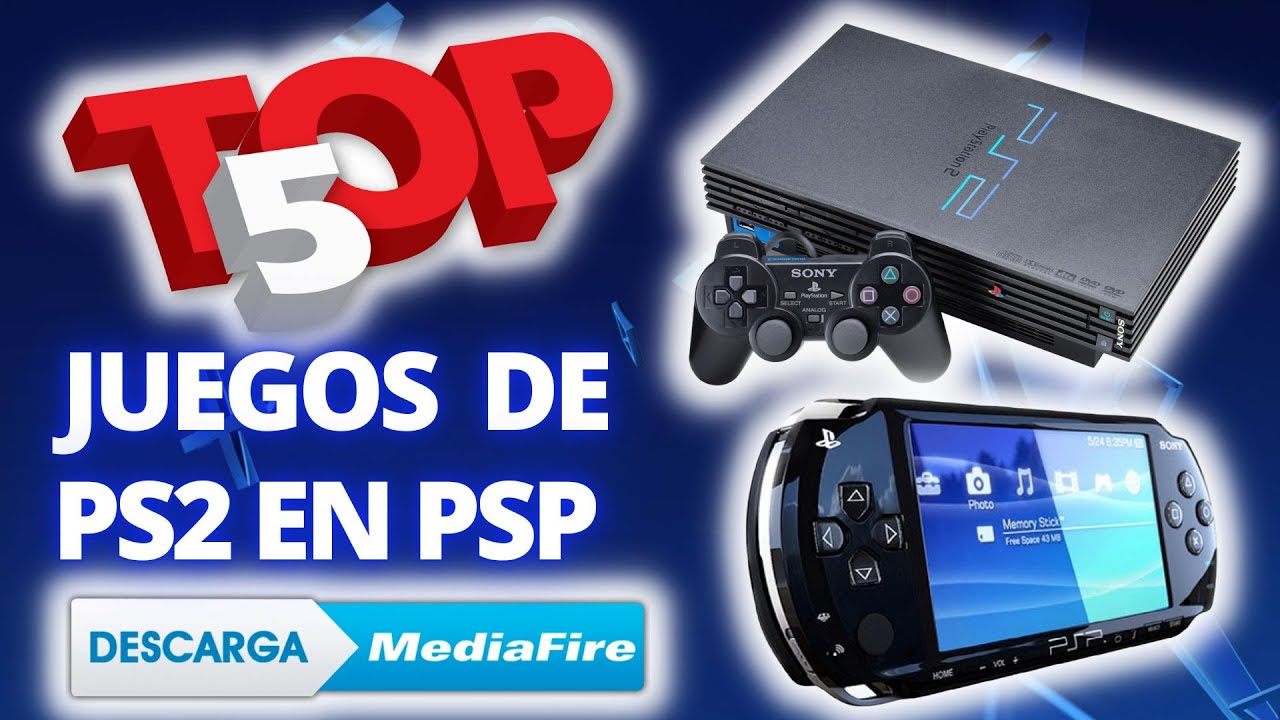 JUEGOS DE PS2 EN PSP - TOP 5 - PORTS - PPSSPP  GAMES ANDROID