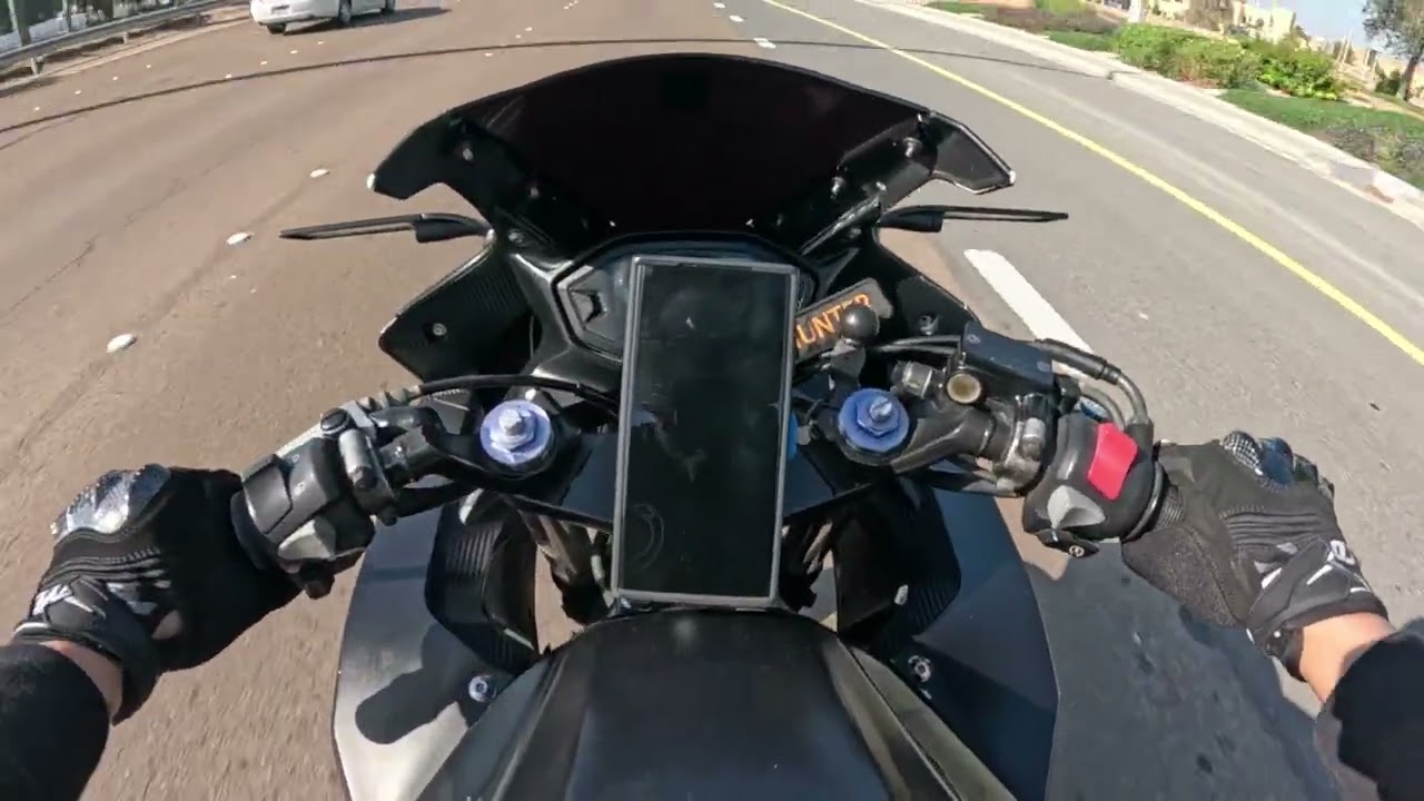 CBR500R Ride to NYUAD (4K)