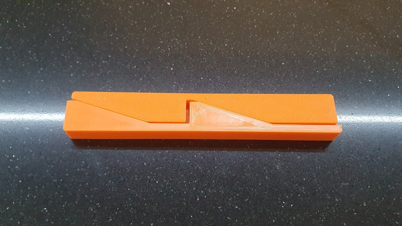 3d Printed Adjustable Miter Bar, Wedge Style, Single Screw Adjustment
