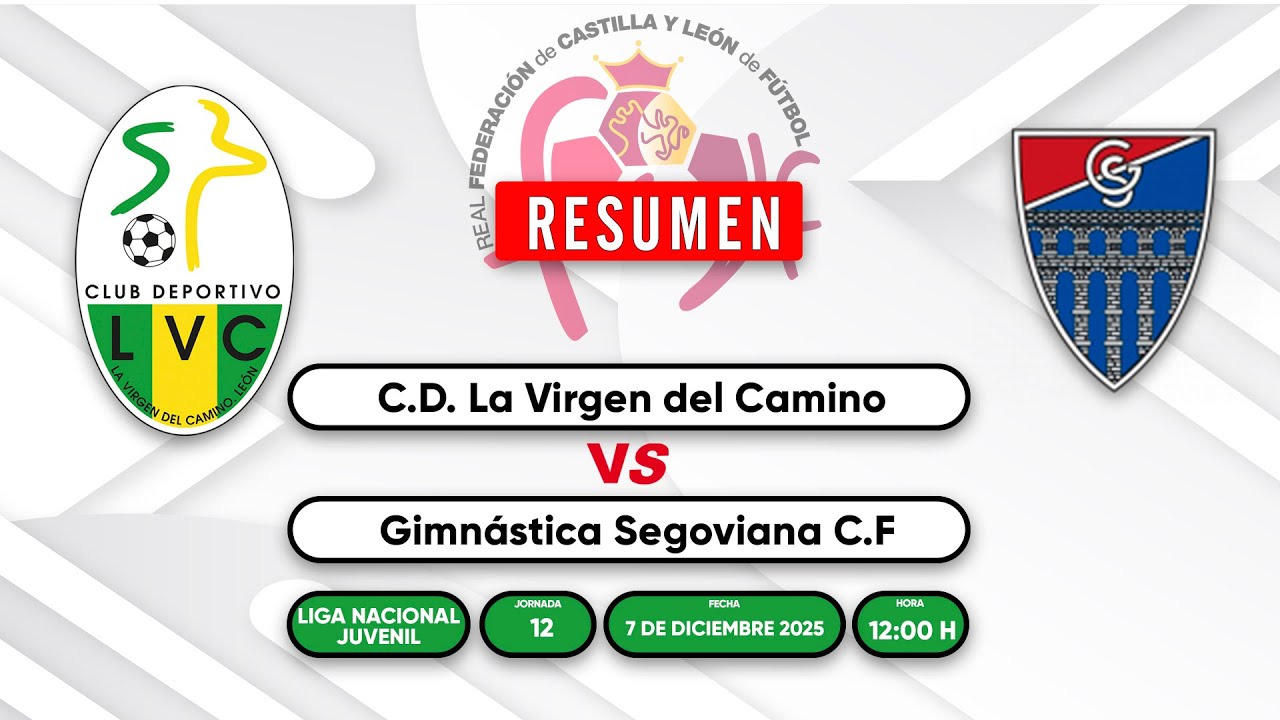 Resumen Cd Virgen del Camino - Gimnastica Segoviana