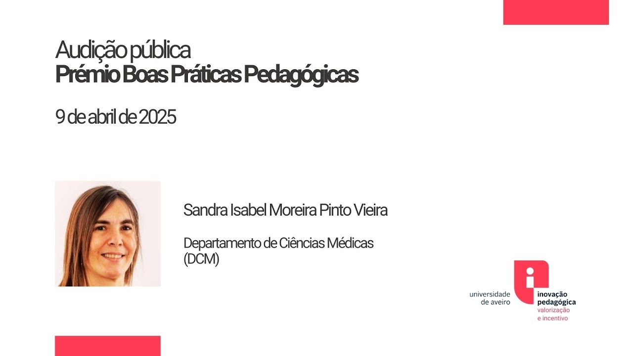 🎓 Audição Pública – Prémio de Boas Práticas Pedagógicas 2024