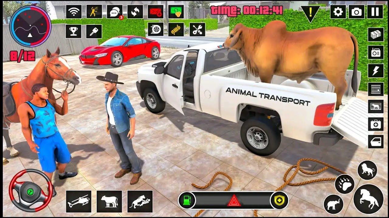 Wild Animals Truck Transporter – Career Mode Gameplay | Realistic Animal Transport Truck 🚛🦁
