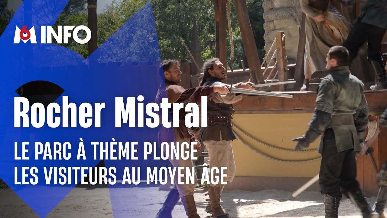 La vie de château, un voyage dans le temps au parc du Rocher Mistral