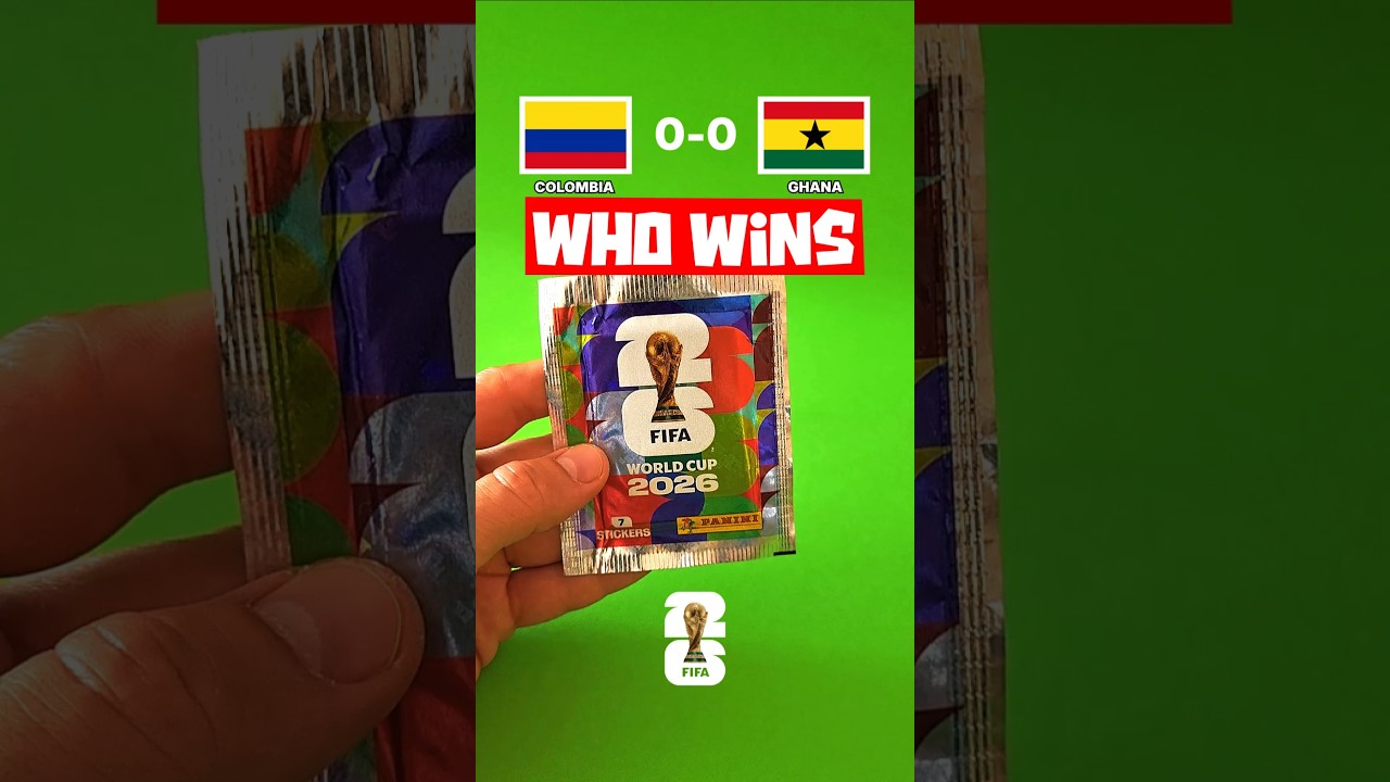 Pt.46 🏆 World Cup Match Prediction 🔥 Panini FIFA World Cup 2026 sticker pack 💚