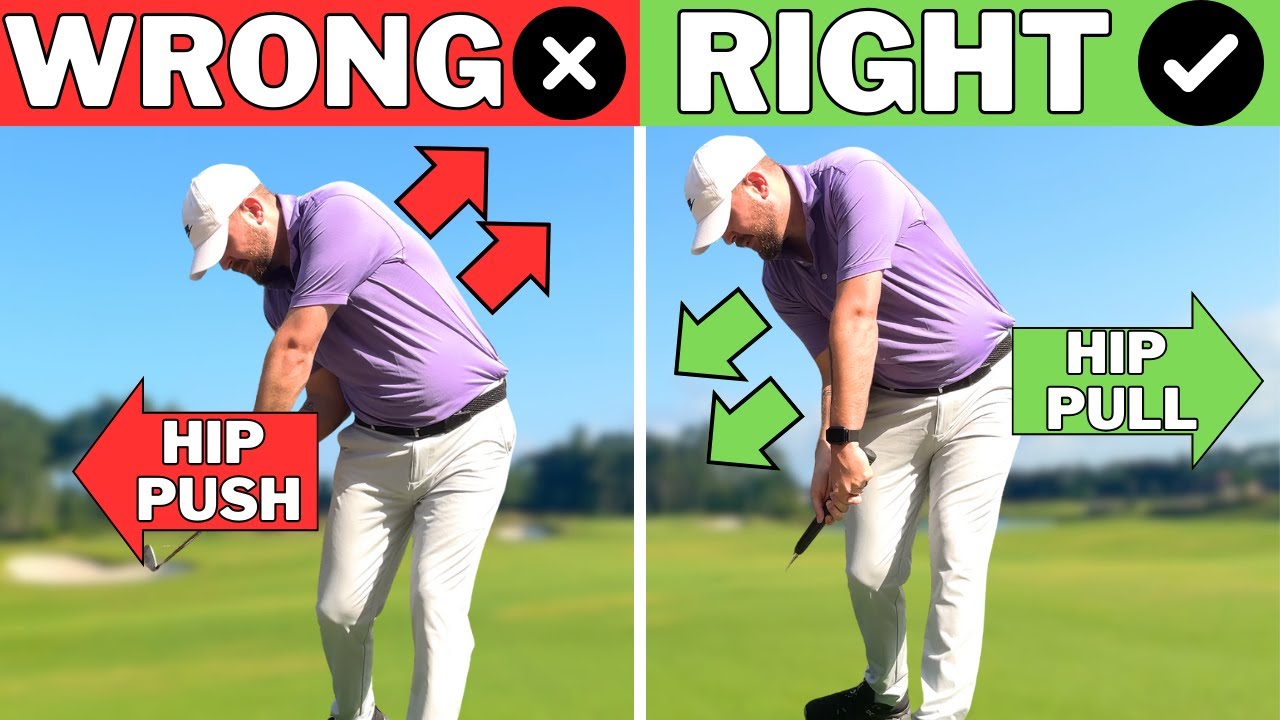 Why Amateur Golfers Can't Stay Down & Rotate In The Downswing