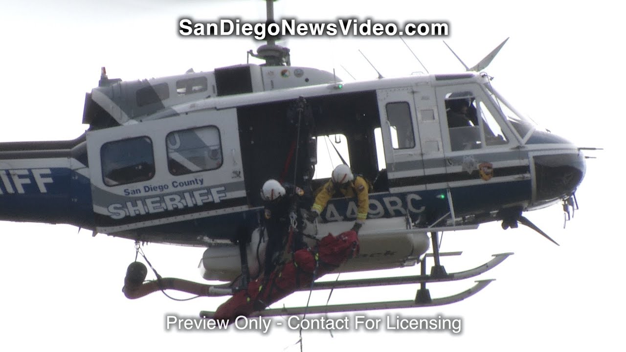 Vehicle 300' Over-The-Side Copter Rescue, Pine Valley
