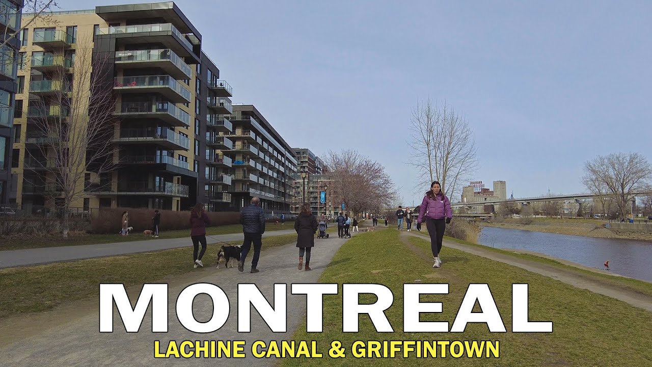 Montreal, Canada 2022 Lachine Canal and Griffintown Walking Tour