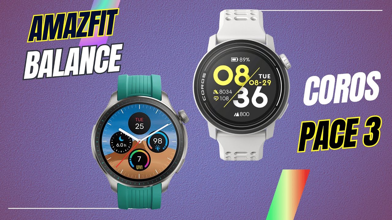 Amazfit Balance vs Coros Pace 3