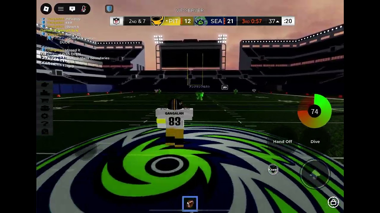 Steelers vs Seahawks pt 2 (ofc they comeback vro)