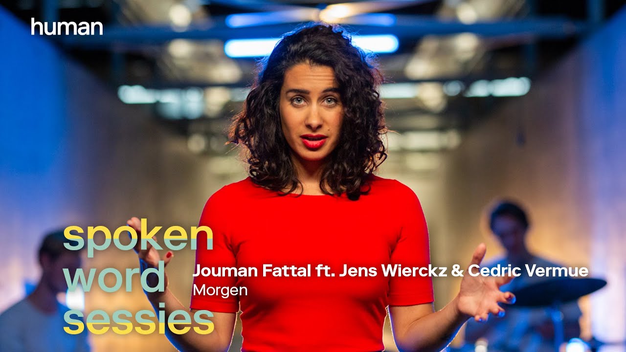 Jouman Fattal ft. Jens Wierckz & Cedric Vermue - Morgen | Spoken word sessies