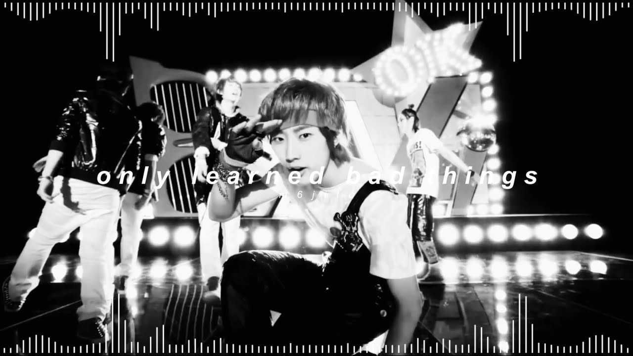 b1a4 - 못된 것만 배워서 (only learned bad things) ( 𝘀𝗹𝗼𝘄𝗲𝗱 + 𝗿𝗲𝘃𝗲𝗿𝗯 )