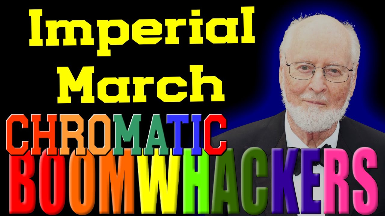 Imperial March from Star Wars | Chromatic Color-Coded Instruments