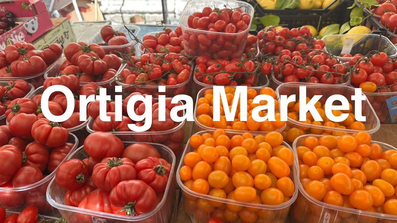 Ortigia Market in Ortigia, old town of Syracuse(Siracusa), Sicily