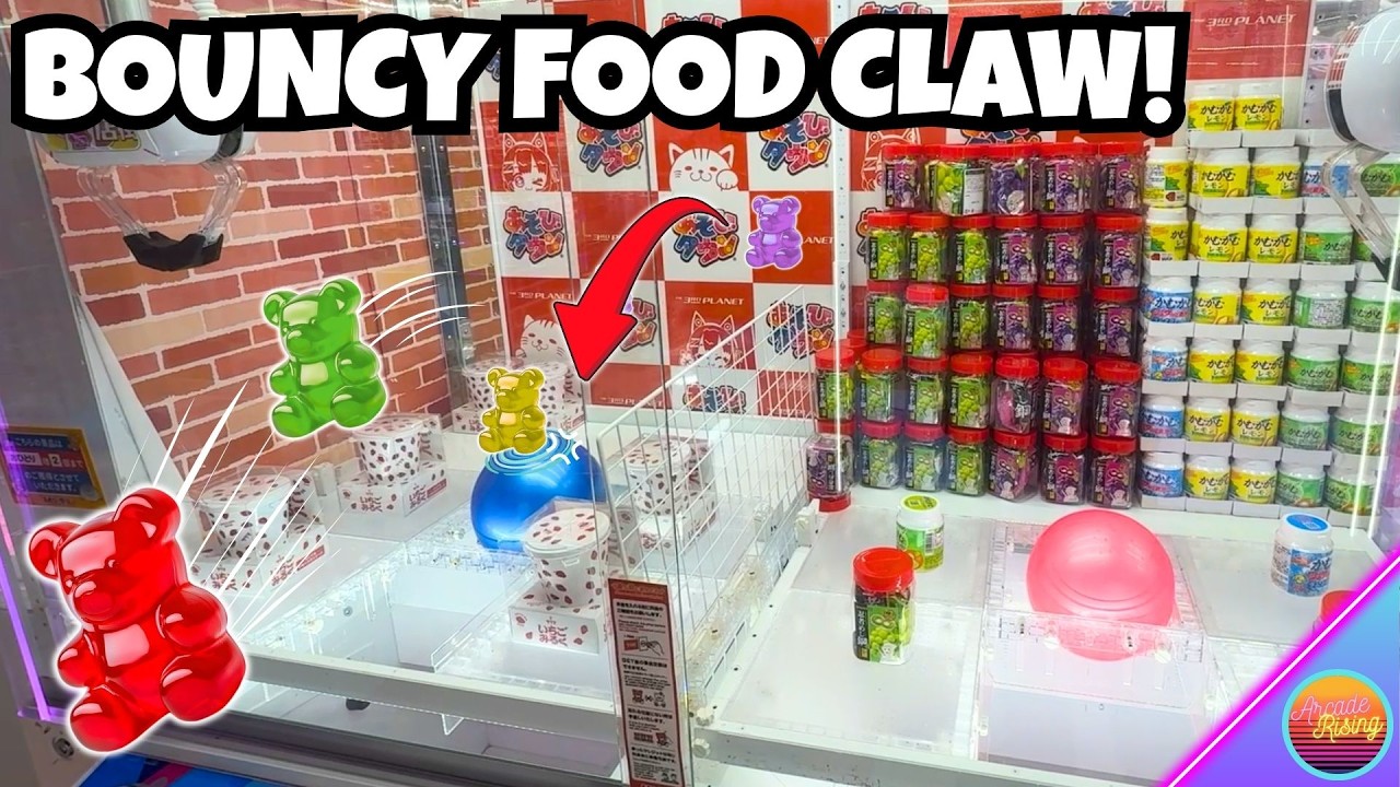 These Japanese Snack Foods Went Flying in the Claw Machines!