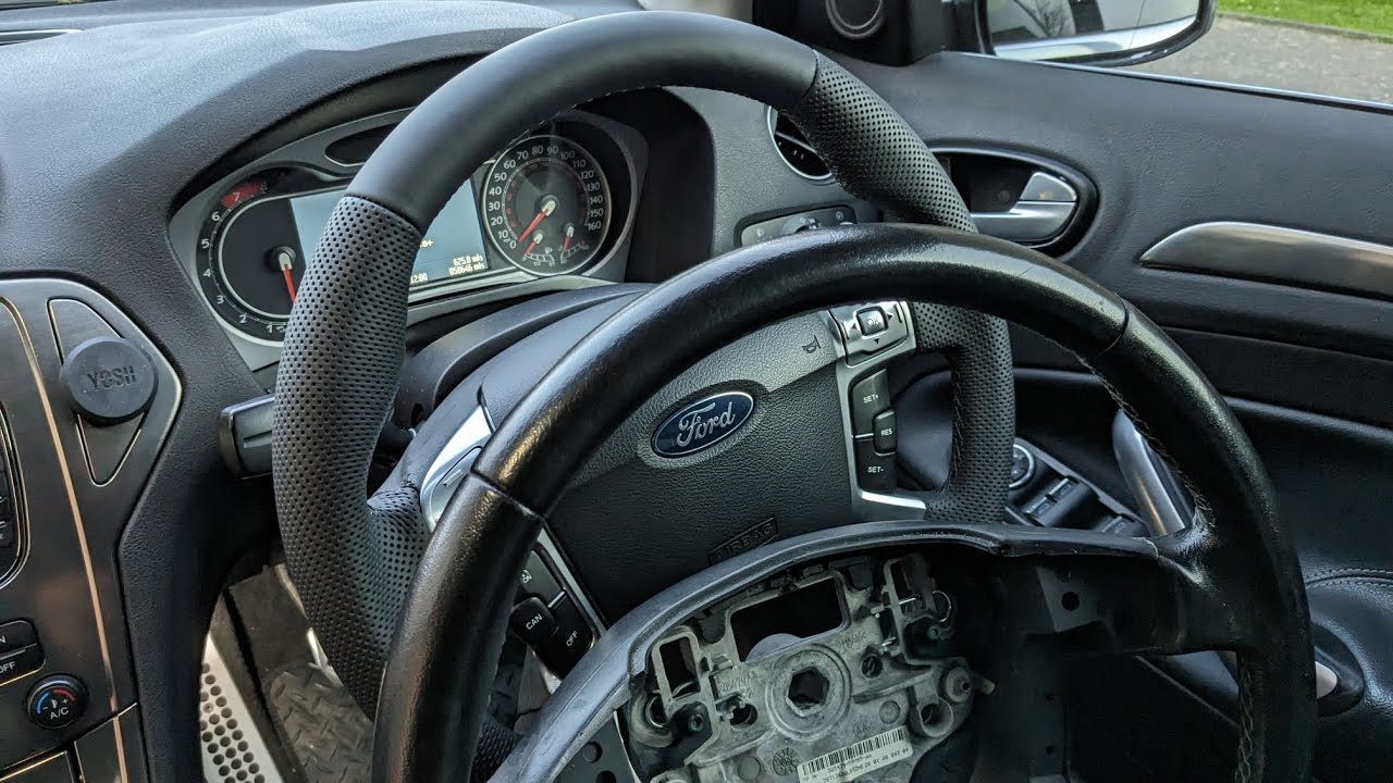 Установка нового рулевого колеса на Ford Mondeo MK4