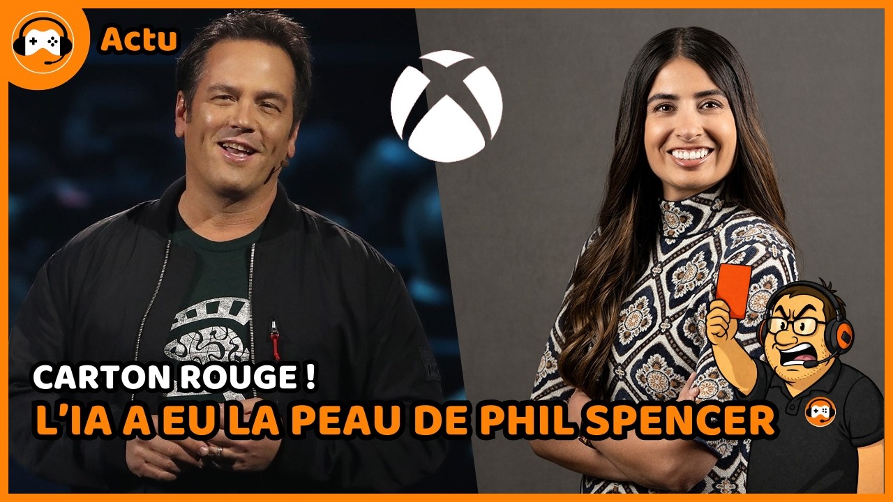 BYE BYE PHIL SPENCER - Carton rouge pour xbox