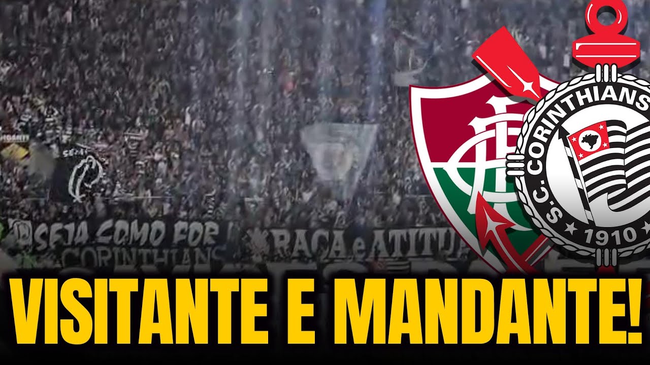 A FIEL TÁ EM TODO LUGAR! REAÇÃO DA TORCIDA DO TIMÃO NO MARACANÃ - FLUMINENSE X CORINTHIANS