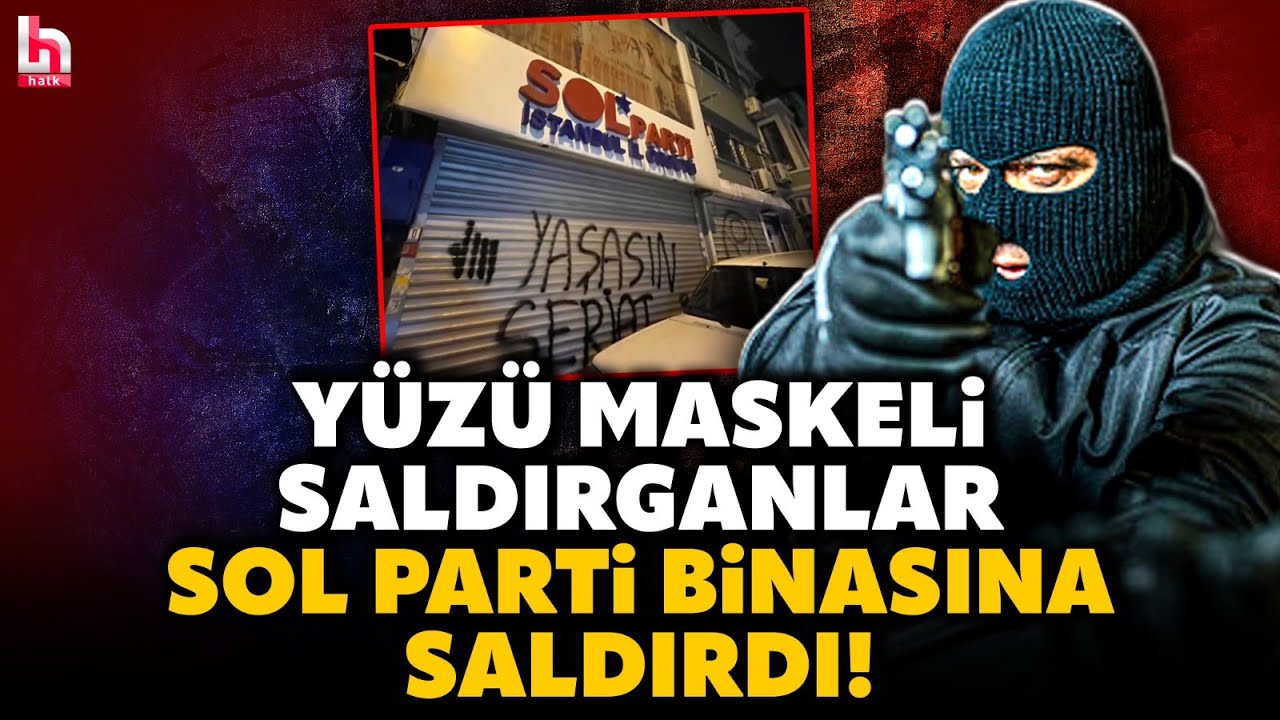 Şeriat karşıtı pankart asan 6 Sol Partiliye ev hapsi verildi! Saldırganlar Sol Parti'yi hedef aldı!