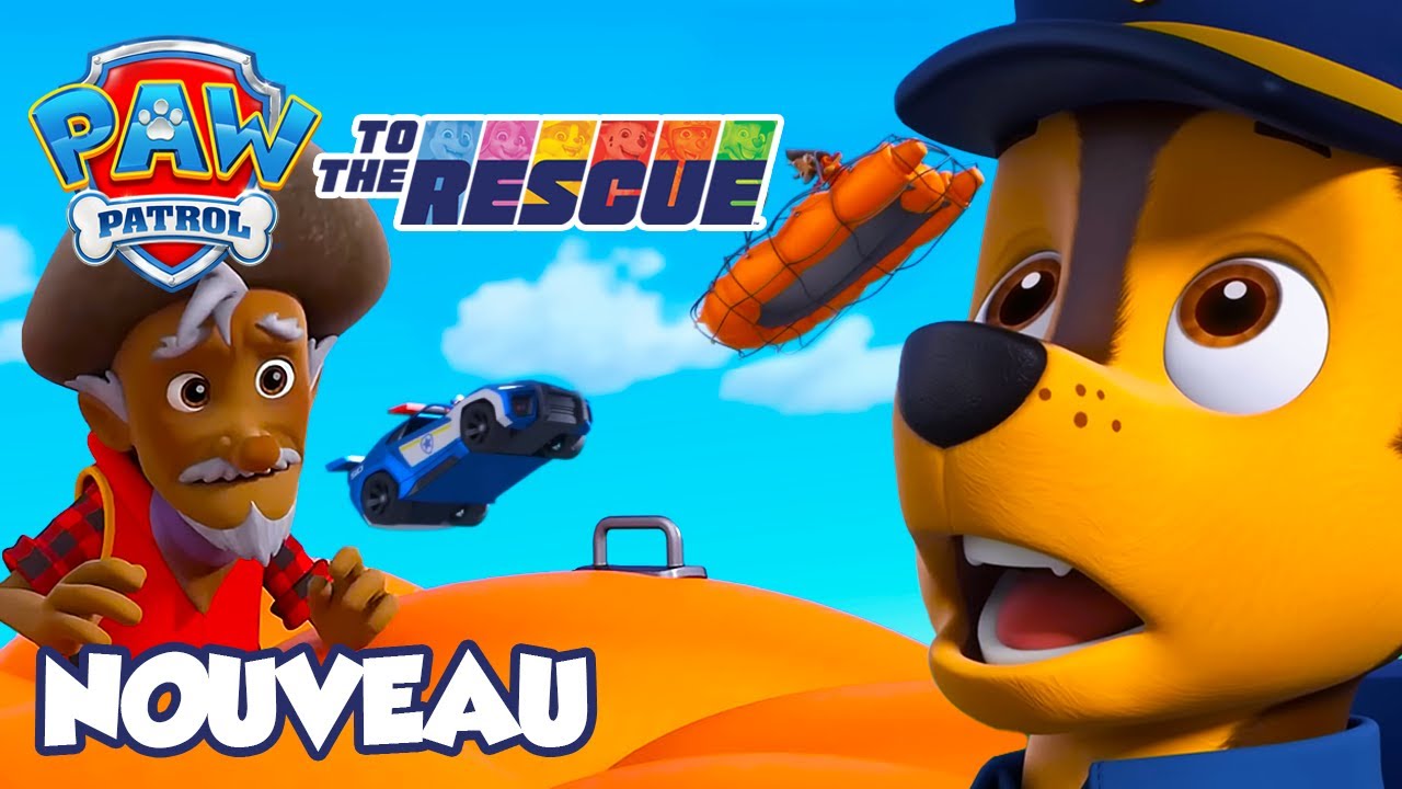 NOUVEAU! Chase à la Rescousse due Bateau Gonflage | La Pat' Patrouille | PAW Patrol