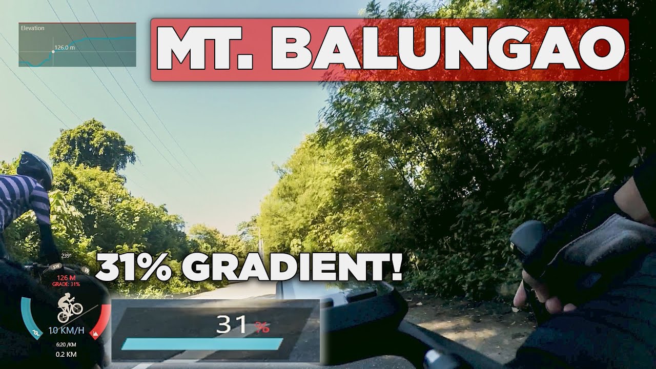 MOUNT BALUNGAO BIKE RIDE | UNLI AHON 31% MAX GRADIENT!