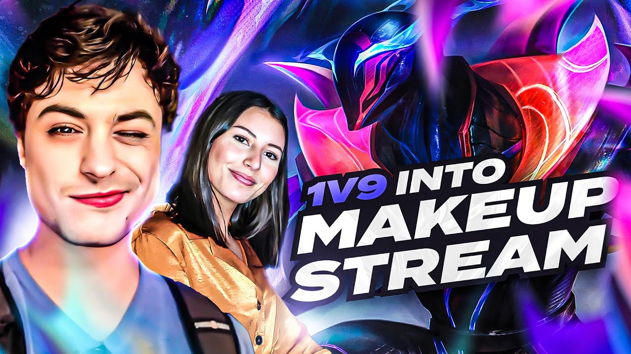 LL STYLISH | 1V9 INTO MAKE UP STREAM!