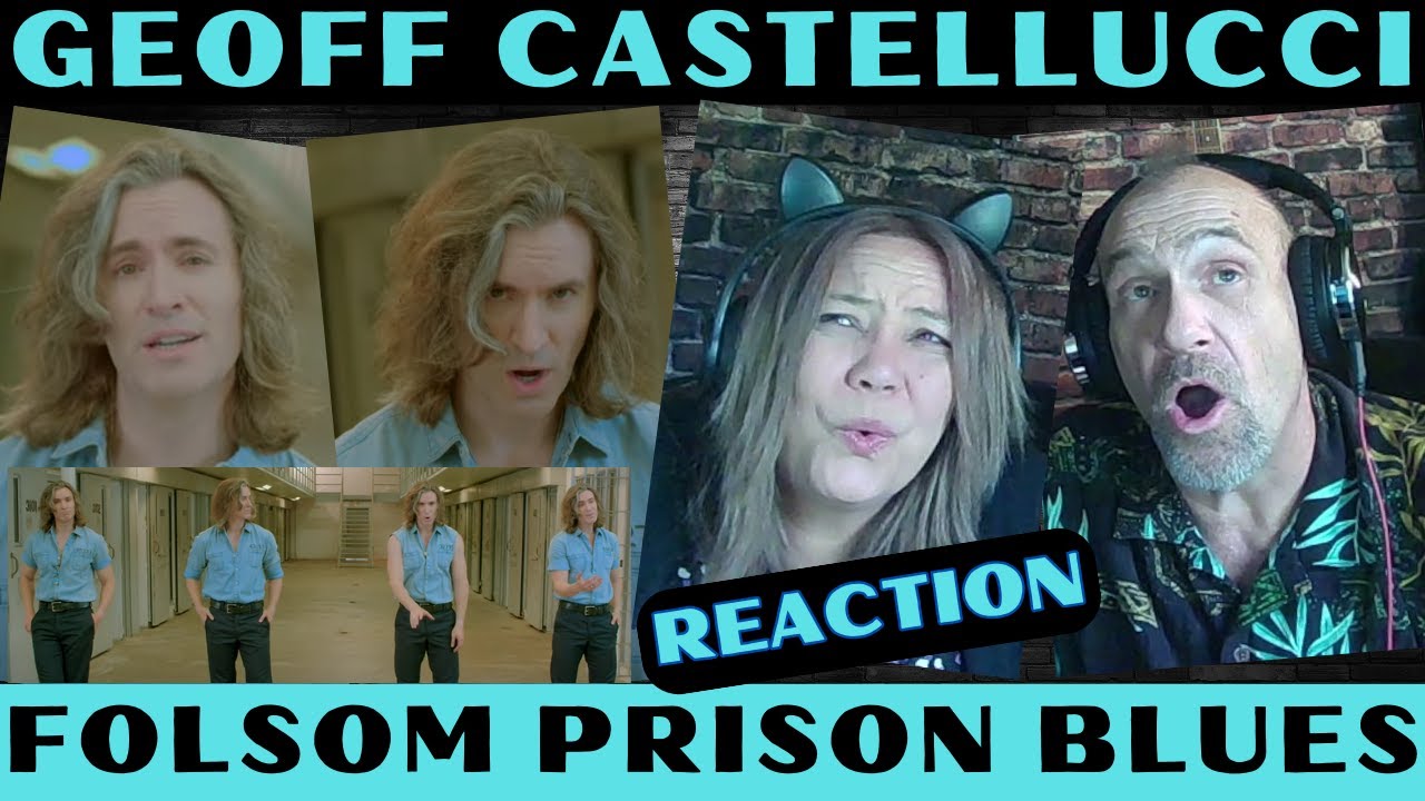 Reaction - FOLSOM PRISON BLUES - Geoff Castellucci Low Bass Cover (Johnny Cash) | Angie & Rollen
